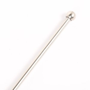 Jeep Wrangler TJ Antenna Mast & Base - Rear - Rugged Ridge - OE Style - Stainless Steel - `97-`06